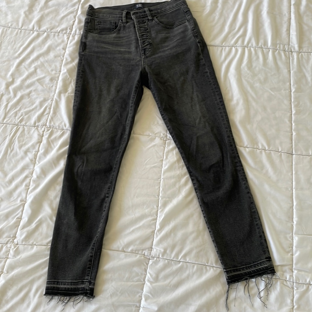 Gap Black High Rise Skinny Jeans